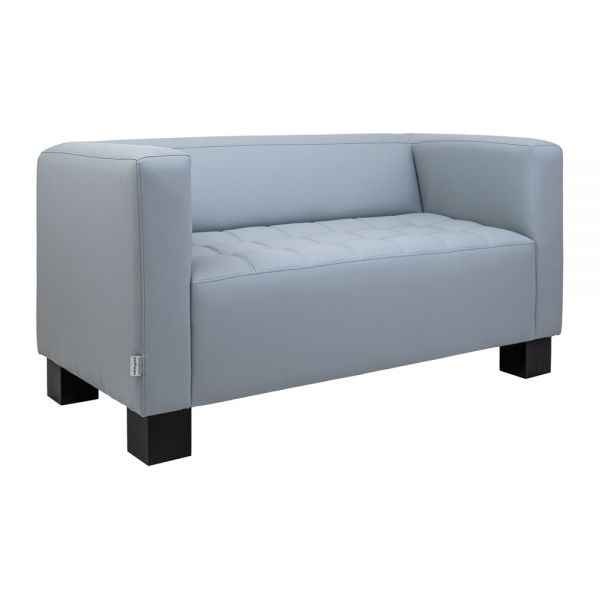 Диван Richman Спейс Подвійний на дерев’яних ніжках Зеус Де Люкс Грей + Венге