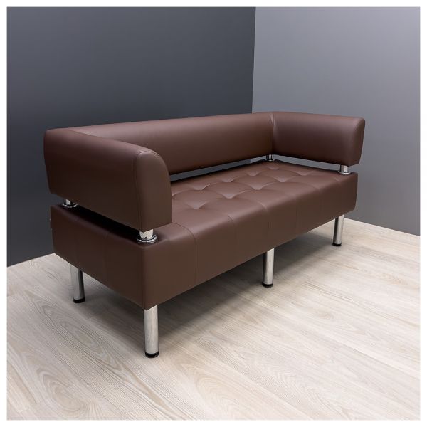 Диван Richman Офіс Подвійний зі спинкою та підлокітниками Флай 2231