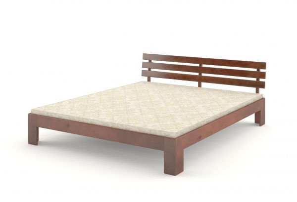 Односпальне ліжко Mebigrand Новара Горіх лісовий 80х190 см (DMBG-2104)