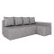 Кутовий диван ортопедичний iSmart MORRO Maxi єврокнижка 205x149 см (матрац Pocket spring) сірий Laura 33