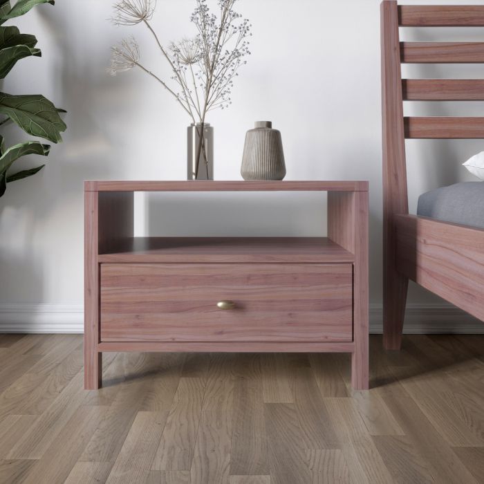 Тумба приліжкова з дерева Mebigrand Детройт 60х44х40 см Горіх лісовий (MBG-21390) Тумба приліжкова з дерева Mebigrand Детройт 60х44х40 см Горіх лісовий (MBG-21390)